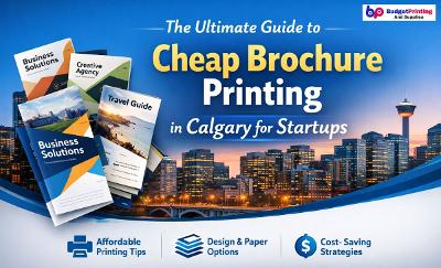Brochure Printing Service for Startups in Calgary